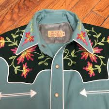 Stetson women's multi aztec print jacket. Vintage Miller Western Shirt Pioneer House