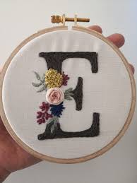 It easy to select whatever format you need for your embroidery machine. Embroidery Letter E Sewing Embroidery Designs Hand Embroidery Letters Hand Embroidery Projects