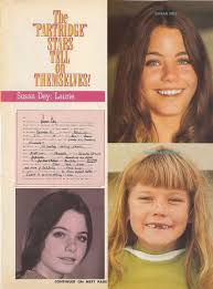 Laurie And Tracy Susan Dey Partridge Family Partridge