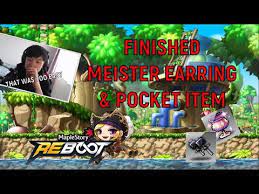 Maplestory Reboot Road To Endgame Ep 8 Meister Earring Pb Cup Youtube