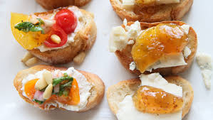 1 cup fresh basil leaves, washed and spun dry. Tomato Crostini With Whipped Feta