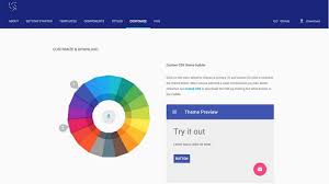 H Dhmioyrgia Website Ginetai Paixnidaki Me To Material Design Lite Ths Google Material Design Google Material Design Website Builder Free