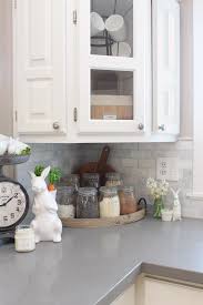 I keep my cookbooks sandwiched between the corner and a plant. Kitchen Spring Decor Ideas Clean And Scentsible