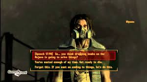 They will have found their way in, just as you did.— ulysses. Fallout New Vegas Lonesome Road Dlc Walkthrough Pt 27 The Courier Youtube