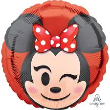 Folienballon Paw Patrol Skye Helium Luftballon Emoji Kopf Rosa Ballon