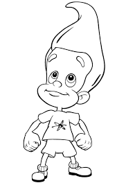 Jimmy Neutron Pose Coloring Pages For Kids Fcy Printable Jimmy Neutron Coloring Pages For Kids Cool Coloring Pages Jimmy Neutron Coloring Books