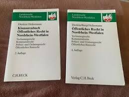 Der verwaltungsrechtliche aktenvortrag aktenvorträge sind ein wichtiger bestandteil nicht nur des zweiten examens, sondern auch des juristischen vorbereitungsdienst. Offentliche Recht In Nordrhein Westfalen Ebay Kleinanzeigen