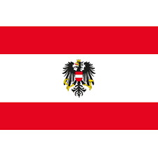 Flaggen 90 x 150 cm. Osterreich Fahne Rot Weiss Rot Flagge Mit Bundeswappen Partydeko Partyartikel Fur Mottopartys Im Fixefete De Shop Kaufen