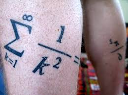 Yay Math Tattoos With Images Greek Tattoos Tattoos Physics Tattoos