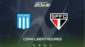 O time jogou no dia 12 contra o rentistas, do uruguai, pela. 2021 Copa Libertadores Racing Club Vs Sao Paulo Preview Prediction The Stats Zone