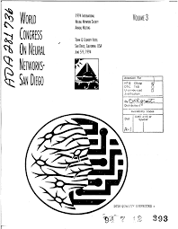International Neural Network Society Annual Meeting (1994) Held in San  Diego, California on 5-9 June 1994. Volume 3.
