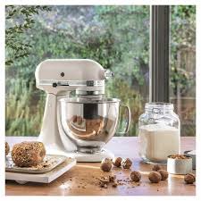 Discover premium countertop kitchen appliances. Kitchenaid Ksm160 Artisan Stand Mixer Fresh Linen 5ksm160psafl Appliances Online