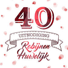 Uitnodigingen Robijnen Huwelijk Greetz