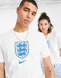 Available to uk users only. Nike Football Euro 2020 England T Shirt Mit Drei Lowen In Weiss Asos