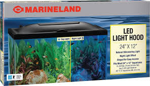 Marineland Led Fish Aquarium Light Hood 30 In Chewy Com In 2020 Led Aquarium Lighting Aquarium Lighting Led Lights