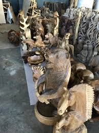 Balinese wooden carved bed head. Exotic Carvings Hand Crafted Indonesian Wood Carvings Home