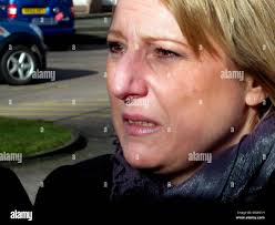 Julie Reeve, daughter of pensioner Barry Reeve outside Norwich Crown Court,  as two lovers have been convicted of murder after torturing and killing the  pensioner and then returning to the scene of