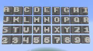 Click on one of the styles below to load it, or create your own by changing the. Minecraft Numbers Font Novocom Top