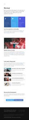 Our Community Newsletter 011 Really Good Emails Email Design Inspiration Email Template Design Best Email