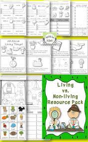 Living Vs Non Living Resource Pack Montessori Science Elementary Science First Grade Science