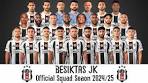 Besiktas JK Official Squad Season 2024/25 | Süper Lig 2024 ... - YouTube