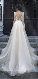 Glamorous Ballgown Wedding Dress With V Shaped Low Back Design Bridal Wedding Dresses Ball Gown Wedding Dress Wedding Dress Long Sleeve