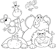 School's out for summer, so keep kids of all ages busy with summer coloring sheets. African Safari Animals Coloring Pages Tourism Company And Tourism Information Center