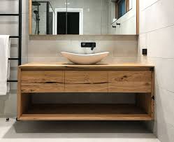 Bespoke Bathroom Furniture In 2020 Bespoke Bathroom Bathroom Interior Design Timber Bathroom Vanities