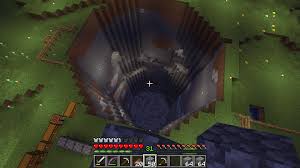 It is constantly adding new features and ideas, with transparency. I Spent About 8hrs Digging This Massive Hole On My Friends Survival Server All The Way Down To Bedrock I M Not Sure What To Turn It Into Any Ideas Minecraft