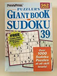 The only math you'll do with these puzzles is add up your savings. 9781592380916 Penny Press Puzzlers Giant Book Of Sudoku Volume 39 Abebooks Penny Press 1592380913