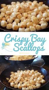 Crispy Bay Scallops Easy Scallop Recipes Scallop Recipes Healthy Shrimp And Scallop Recipes