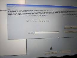 I bought the laptop on ebay, secondhand, i have registered it under my details, i have contacted the original owner, he can't remember setting a password and gave me a few passwords to try none of them work. Unlock Bios Password For Dell Latitude 5480 Bios Fix Com