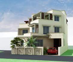 Small house design plan | modern small house map | readymade floor plan. Front Side 3d Home Design Front Elevation