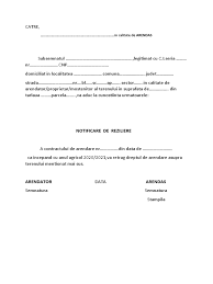 We did not find results for: Notificare De Reziliere In Calitate De Arendas Pdf