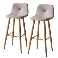 Barstuhl Pittsboro 2er Set Webstoff Metall Grau Eiche Dekor Morteens Jetzt Bestellen Unter Https Moebel L Barhocker Barhocker Mit Lehne Barstuhle