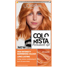 L Oreal Paris Colorista Permanent Gel Hair Dye Various Shades In 2020 Permanent Hair Dye Dyed Hair Hair Color