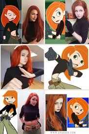 Kim Possible Cosplay Characters Kimpossible Cosplay Evahair Syntheticwigs Red Hair Halloween Costumes Red Head Halloween Costumes Cute Halloween Costumes