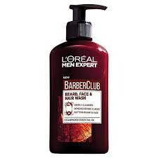 L Oreal Men Expert Barber Club Beard Face Wash 200ml Face Wash Beard Shampoo Loreal