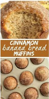 Banana Muffins Taste Like Banana Bread In Muffin Form With A Sweet Cinnamon Butter Toppi Cinnamon Banana Bread Best Banana Muffin Recipe Banana Muffin Recipe