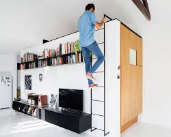Parures de draps, draps housses ou encore taies d'oreillers. Lit En Hauteur Adulte Separateur Et Rangement 3 En 1 Un Studio De 50 M