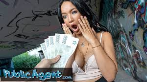 Public Agent Asia Vargas is the perfectly formed natural looking model to  fuck