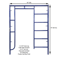5ftx6ft4in S-Style Walk-Thru/Ladder Frame