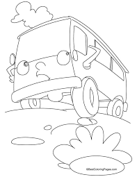 Cartoon Van Coloring Page Download Free Cartoon Van Coloring Page For Kids Best Coloring Page Coloring Pages Coloring Pages For Kids Elephant Coloring Page