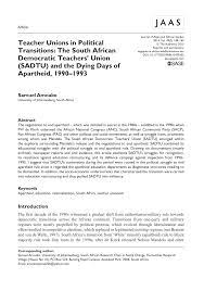 May 20, 2020 · here at designhill, it is fast, easy, and affordable to create your own custom letterhead for free. Pdf Teacher Unions In Political Transitions The South African Democratic Teachers Union Sadtu And The Dying Days Of Apartheid 1990 1993