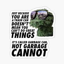 Discover and share funny quotes trash can. Trash Can Stickers Redbubble