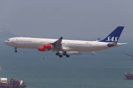 Sas Scandinavian Airlines Ln Rkp Airbus A340 313 Torfinn Viking At Hongkong International Air Fleet Airbus Scandinavian Airlines System