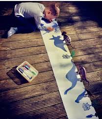Dinosaur Shadow Drawings Dinosaur Drawings Shadow Dinosaur In 2020 Kinder Basteln Draussen Kinder Basteln Und Malen Kinder Basteln Ideen