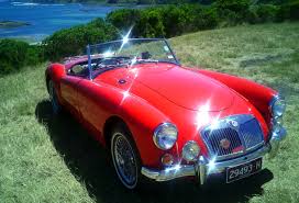 Image result for Cherry Red 1961 MG