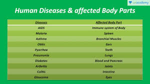 Also called coronary artery disease, chd is the most common type of heart disease in the u.s. Ssc Exams Human Diseases Affected Body Parts In Hindi Offered By Unacademy