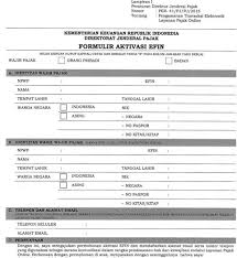 Prosedur Mendapatkan E Fin Untuk E Filing Jasa Erp Jasa Akuntansi Dan Jasa Pajak